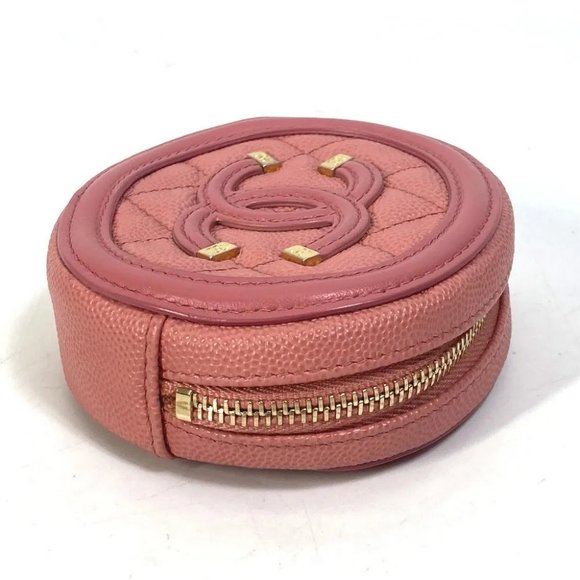 CHANEL Wallet Coin Compartment Round filigree CC CC Mark coin purse - Picture 6 of 14